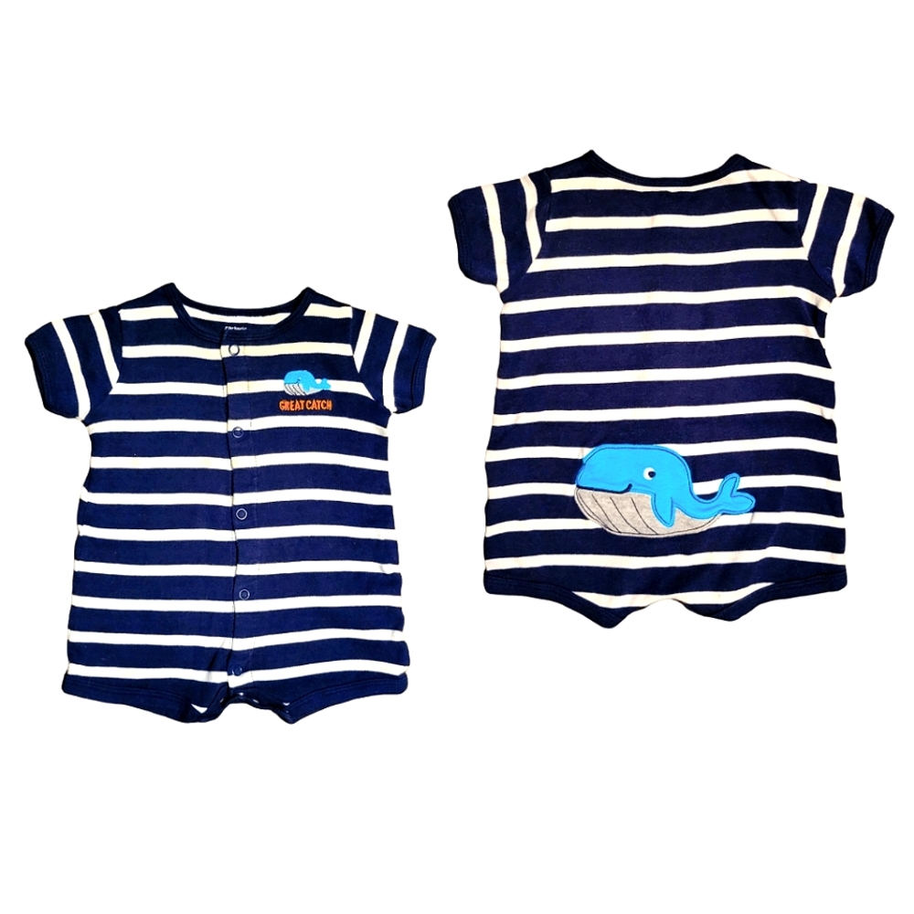 💥4/$25 Carter's Summer one piece  Size 3months